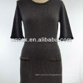 12STC0526 ladies winter long sweater dresses